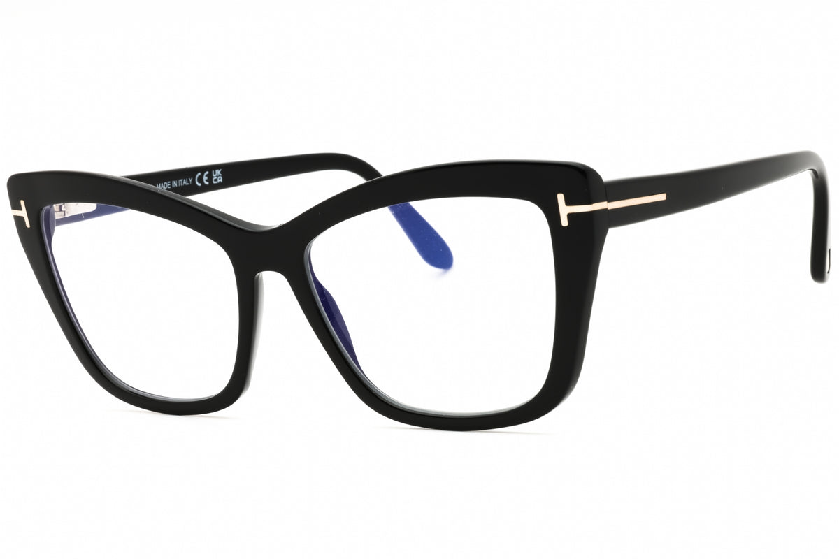 Tom Ford FT5826-B 001 Shiny black  Eyeglasses 55mm Eyeglasses