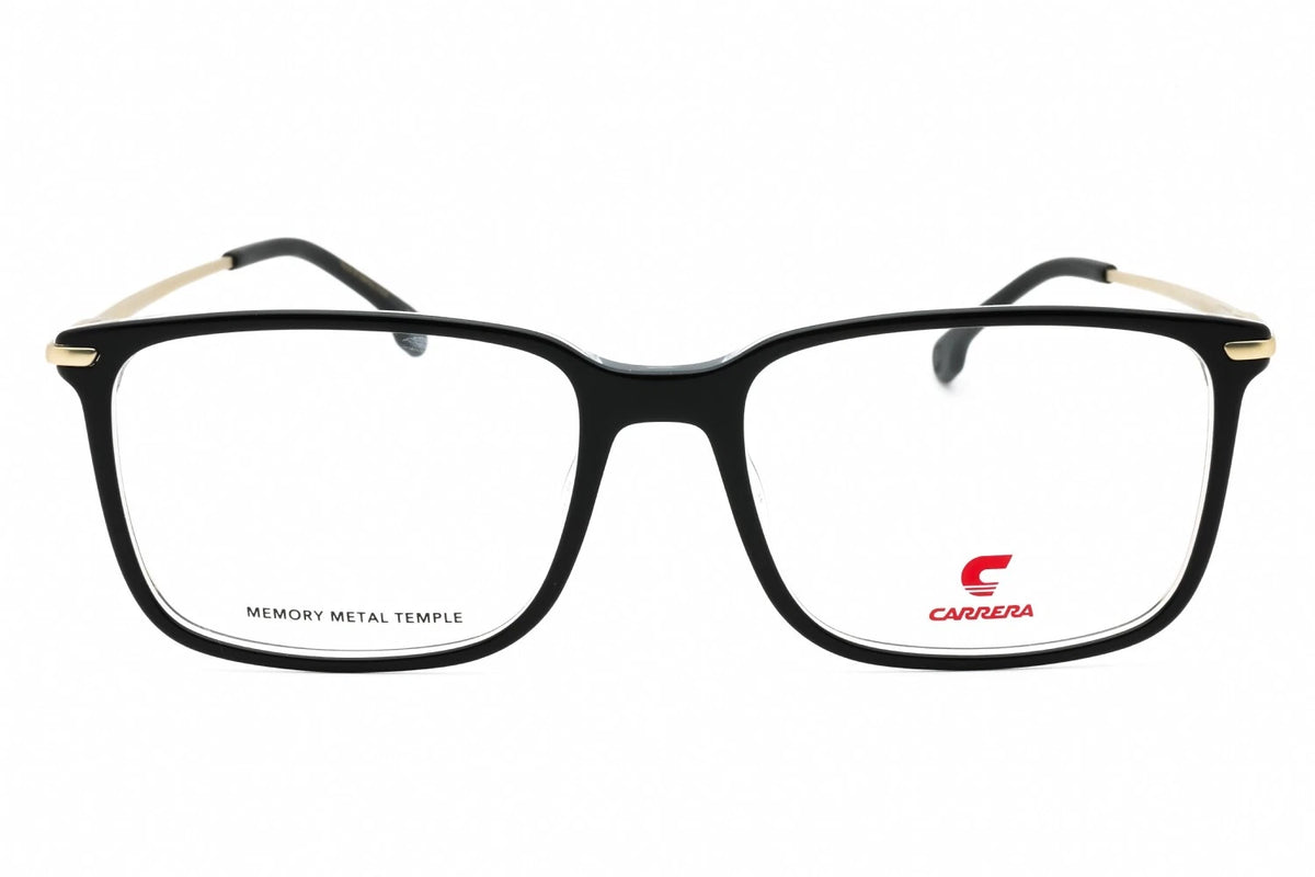 Carrera CARRERA8897-7C5-55 Black Crystal Rectangle Eyeglasses 55mm Eyeglasses
