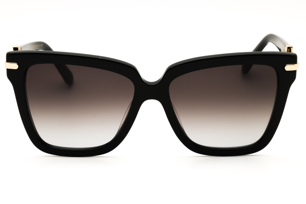 Salvatore Ferragamo SF1085SN-011 BLACK Rectangular Sunglasses 57mm Sunglasses