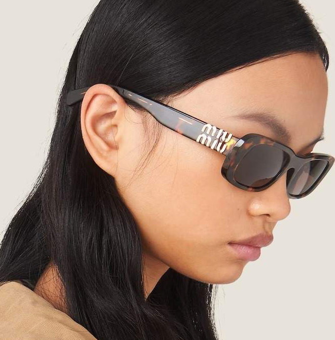 Miu Miu 0MU 08ZS-VAU06B 53mm New Sunglasses