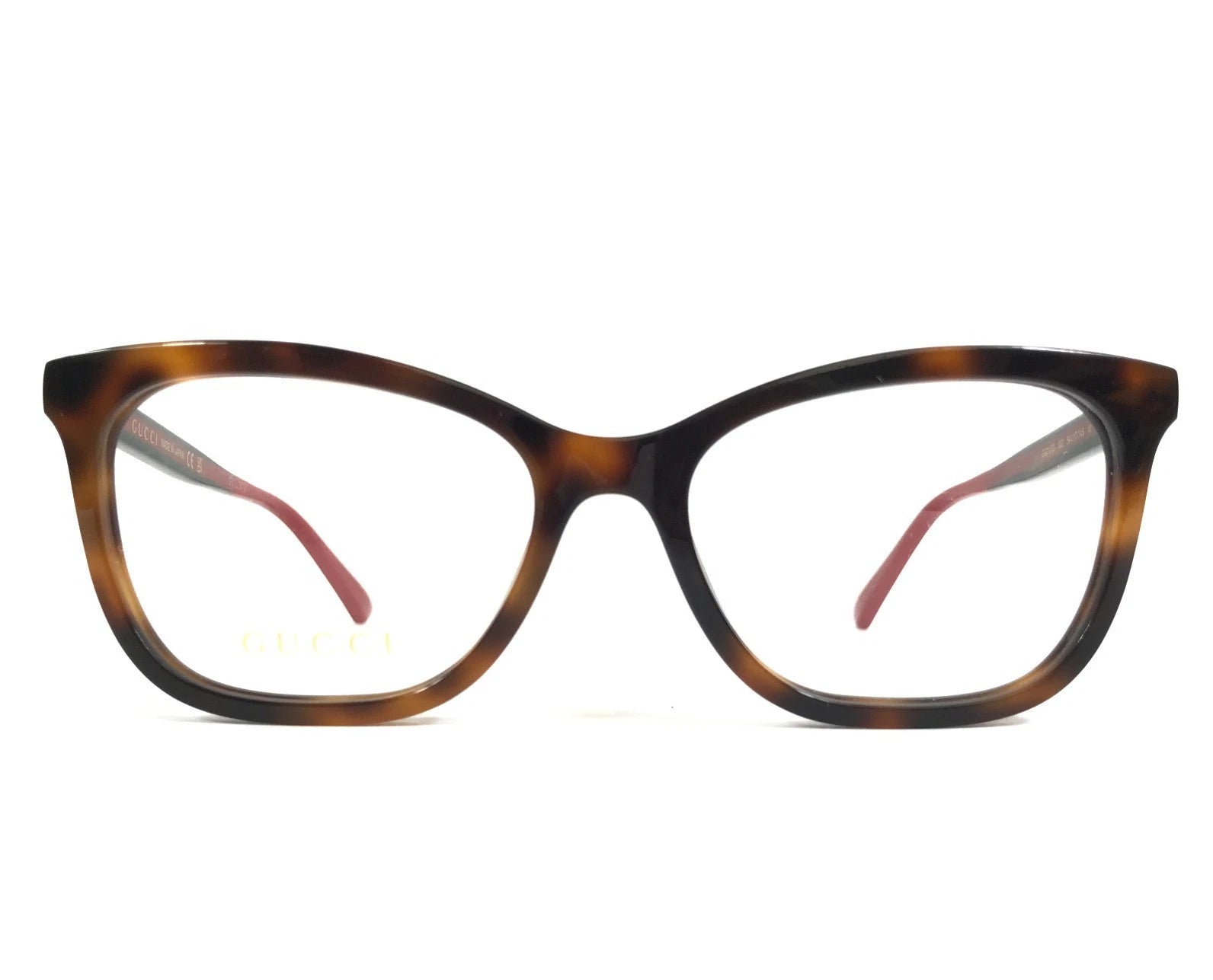 Gucci GG2117o-002 eyeglasses in green frame with clear lenses
