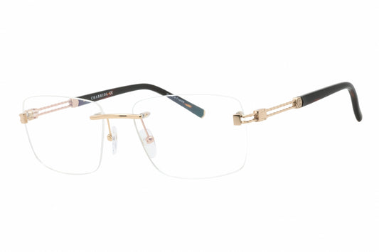 Charriol PC75091-C01 eyeglasses in shiny gold frame with clear lenses