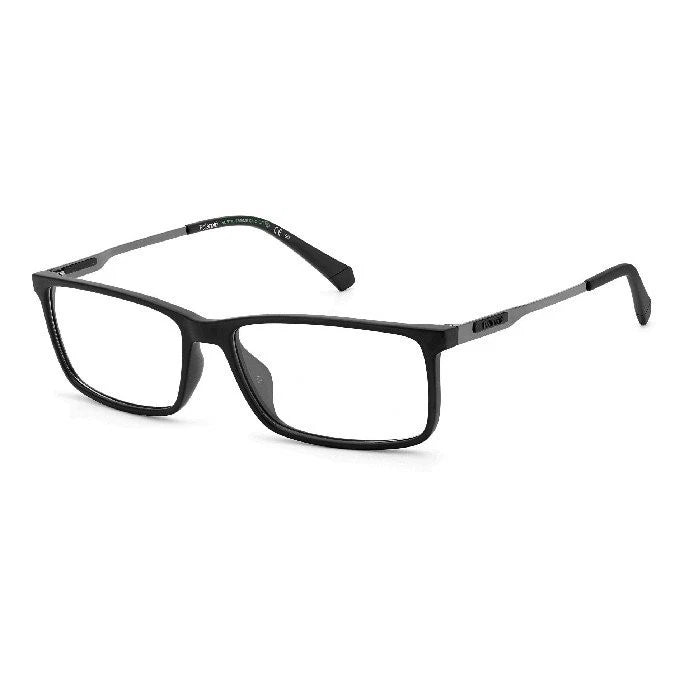 Polaroid PLDD479/G-003-55 Matte Black Rectangle Eyeglasses 55mm Eyeglasses