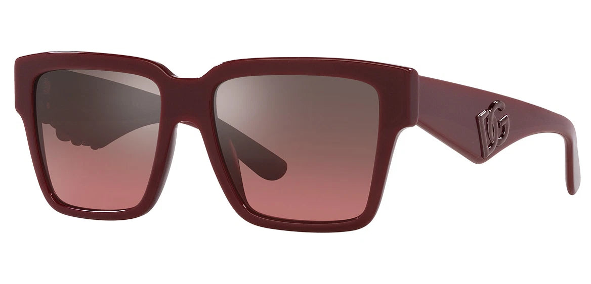 Dolce Gabbana 0DG4436-30917E-55 Red Square SUNGLASSES 55mm Sunglasses