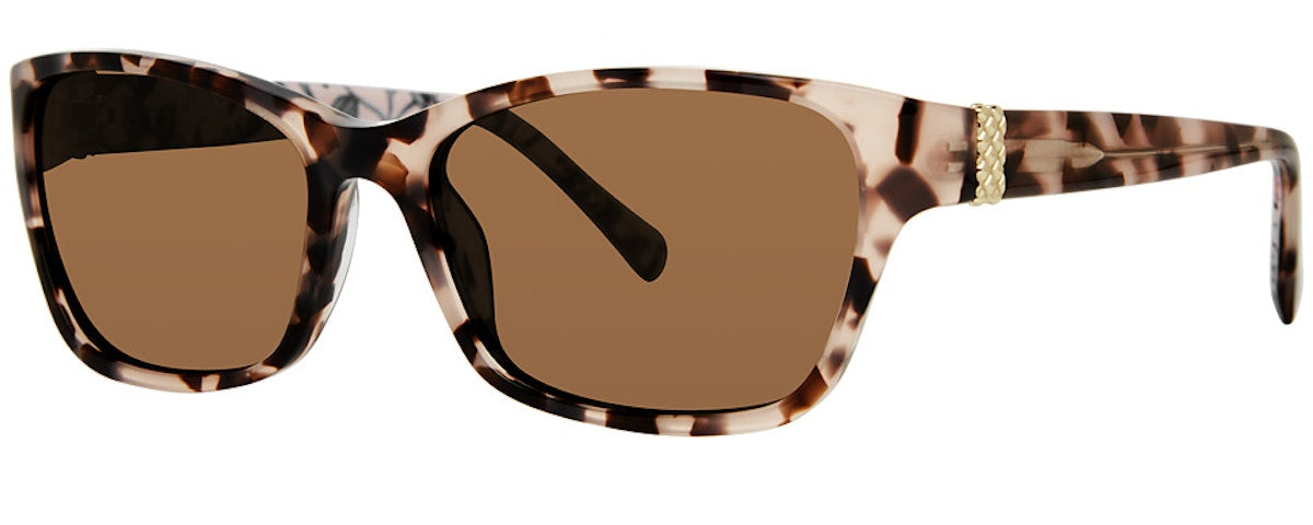 Vera Bradley DINA PARADISE CORAL 54mm New Sunglasses