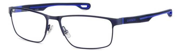 Carrera CARRERA4417-FLL-57 Matte Blue Rectangle Eyeglasses 57mm Eyeglasses