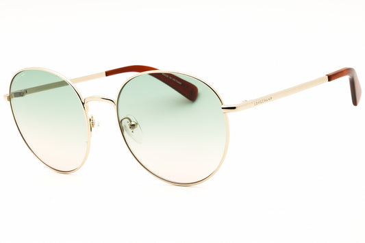 Longchamp LO101SN-711 Gold Round Sunglasses 56mm