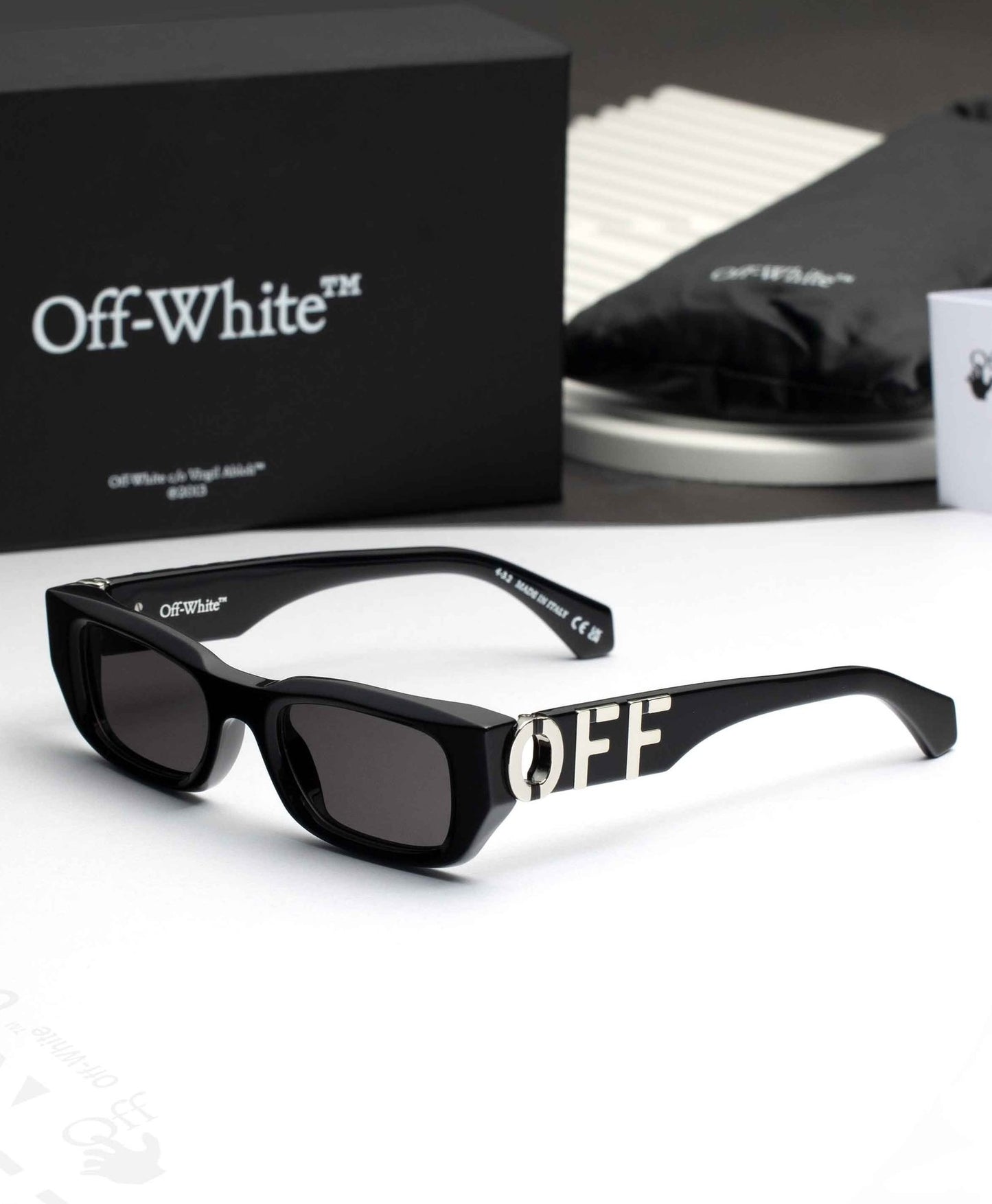 Off-White OERI124S24PLA0011007 49mm New Sunglasses