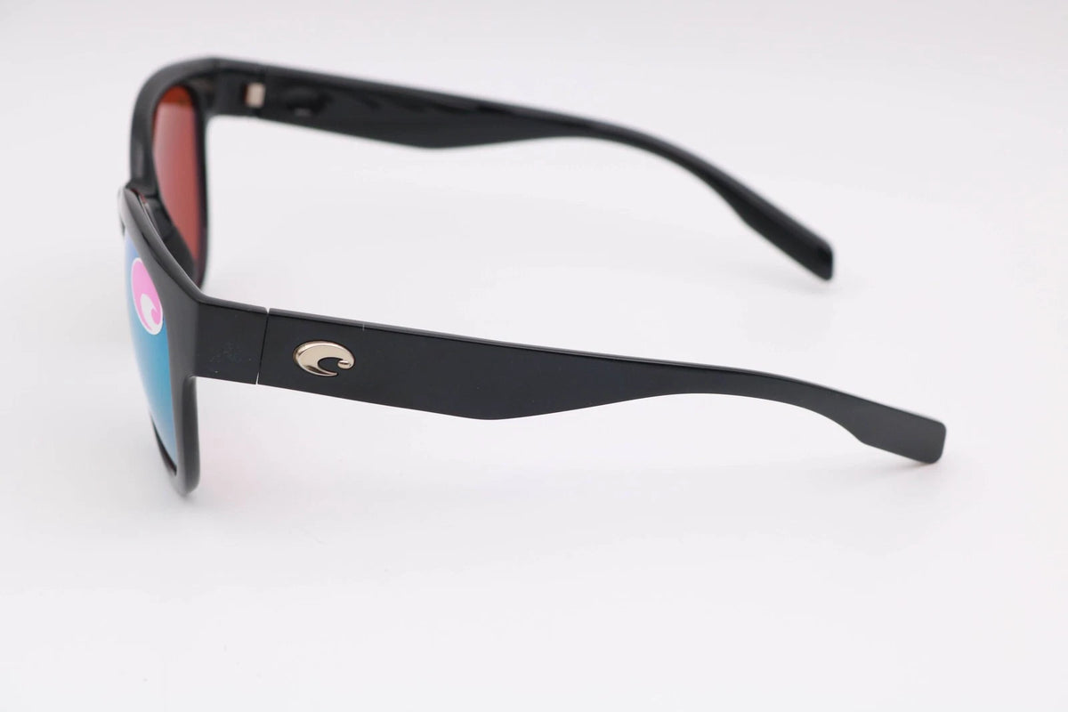 Costa del Mar 06S9051 0253 Black Rectangle Sunglasses 53mm Sunglasses