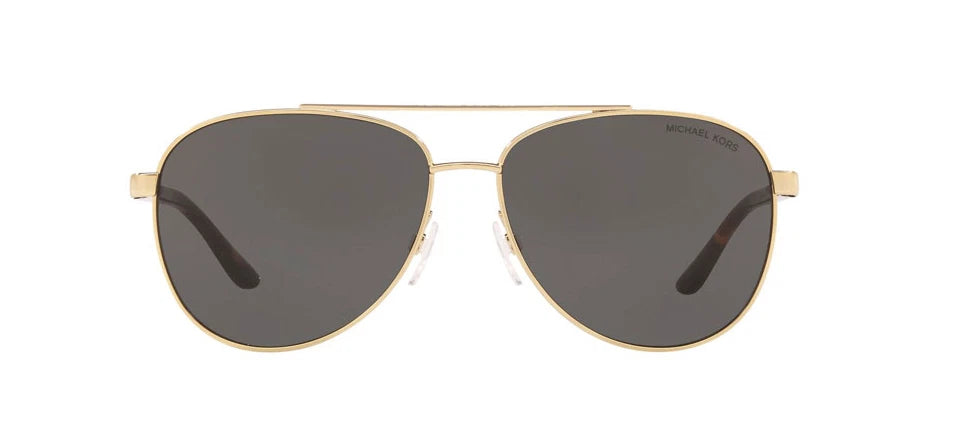 Michael Kors 0MK5007-101487-59 Gold Rectangular SUNGLASSES 59mm Sunglasses