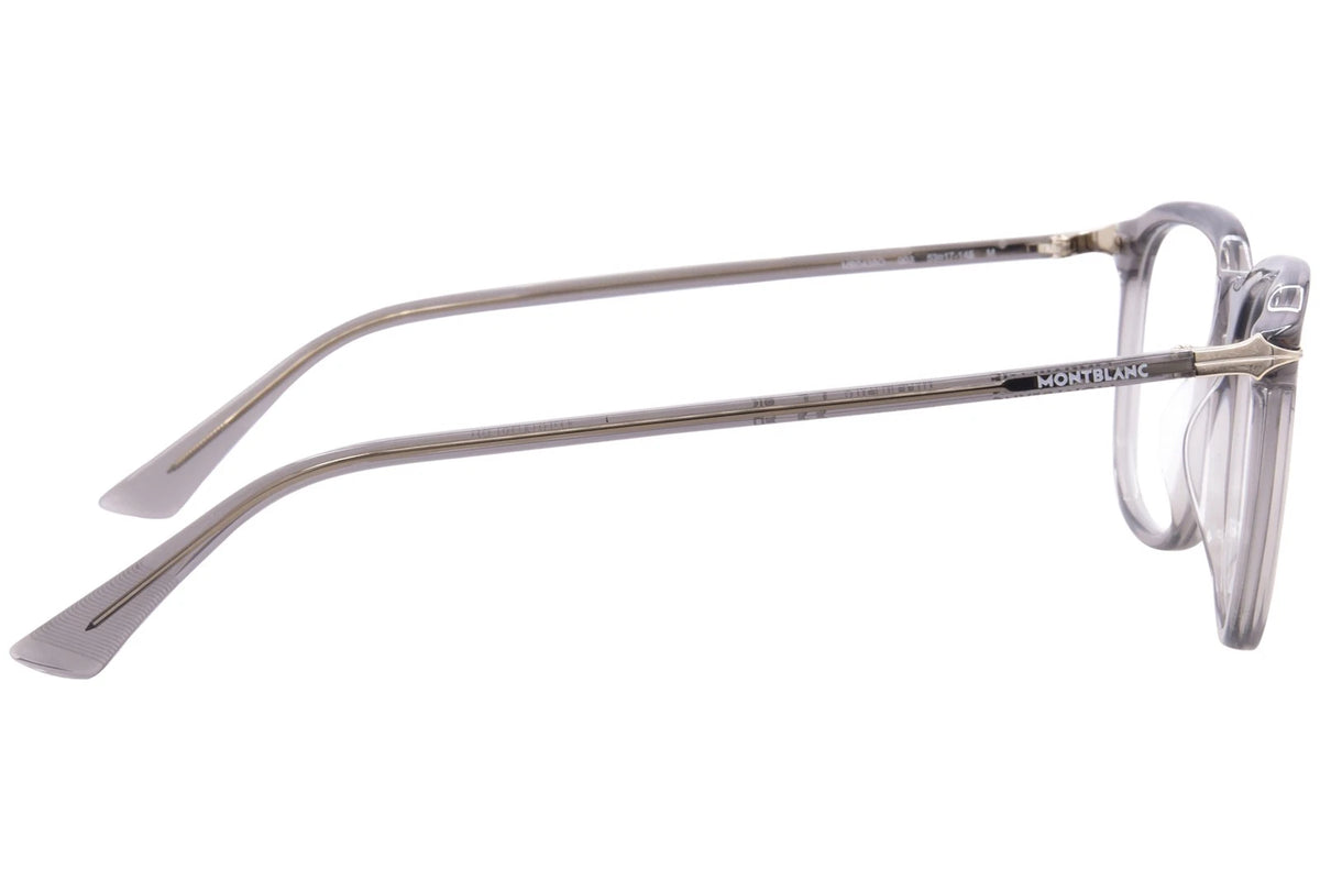 Mont Blanc MB0438o-003 Grey Square Eyeglasses 53mm