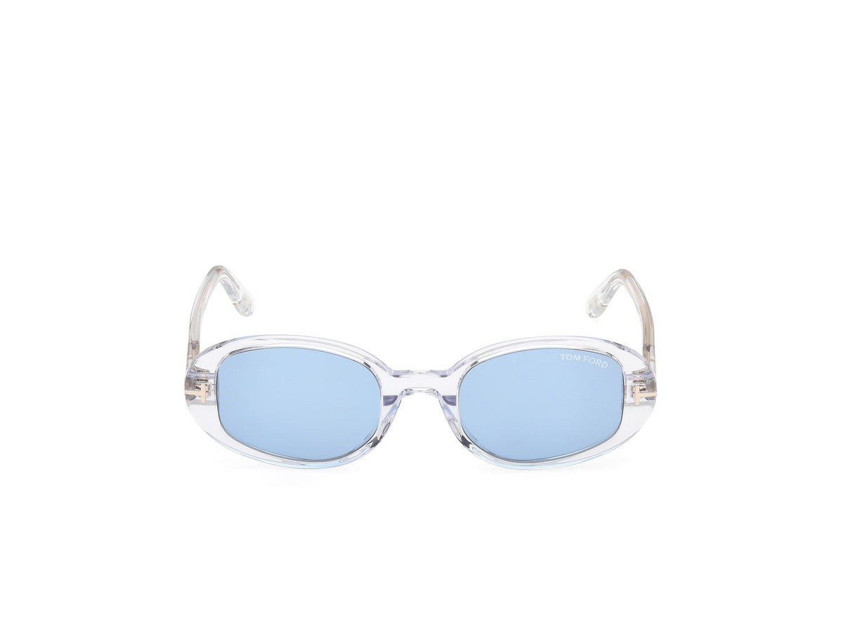 Tom Ford FT1364-4926V-49 Crystal Oval  49mm Sunglasses