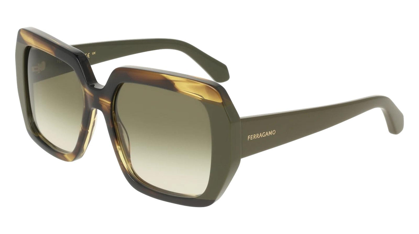 Salvatore Ferragamo SF2081S-322-5617 56mm New Sunglasses