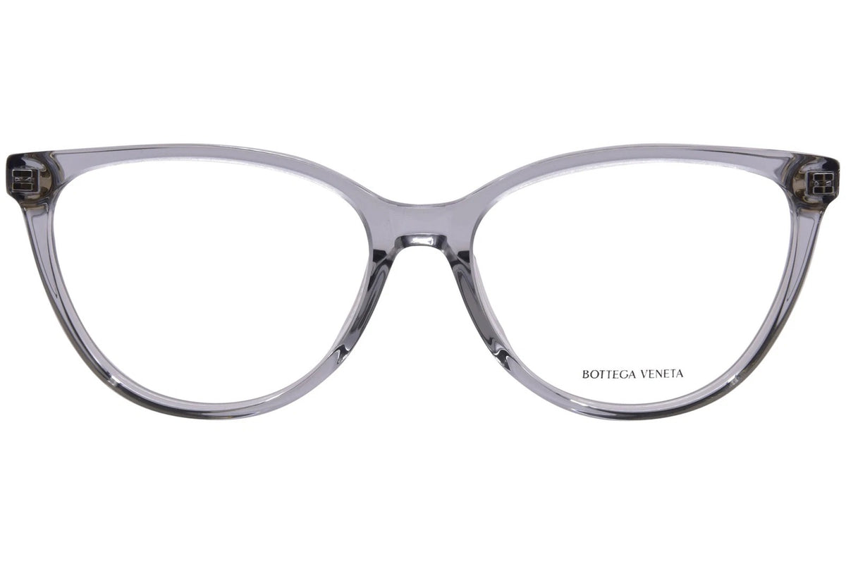 Bottega Veneta BV1313o-014 Blue Oval Eyeglasses 55mm