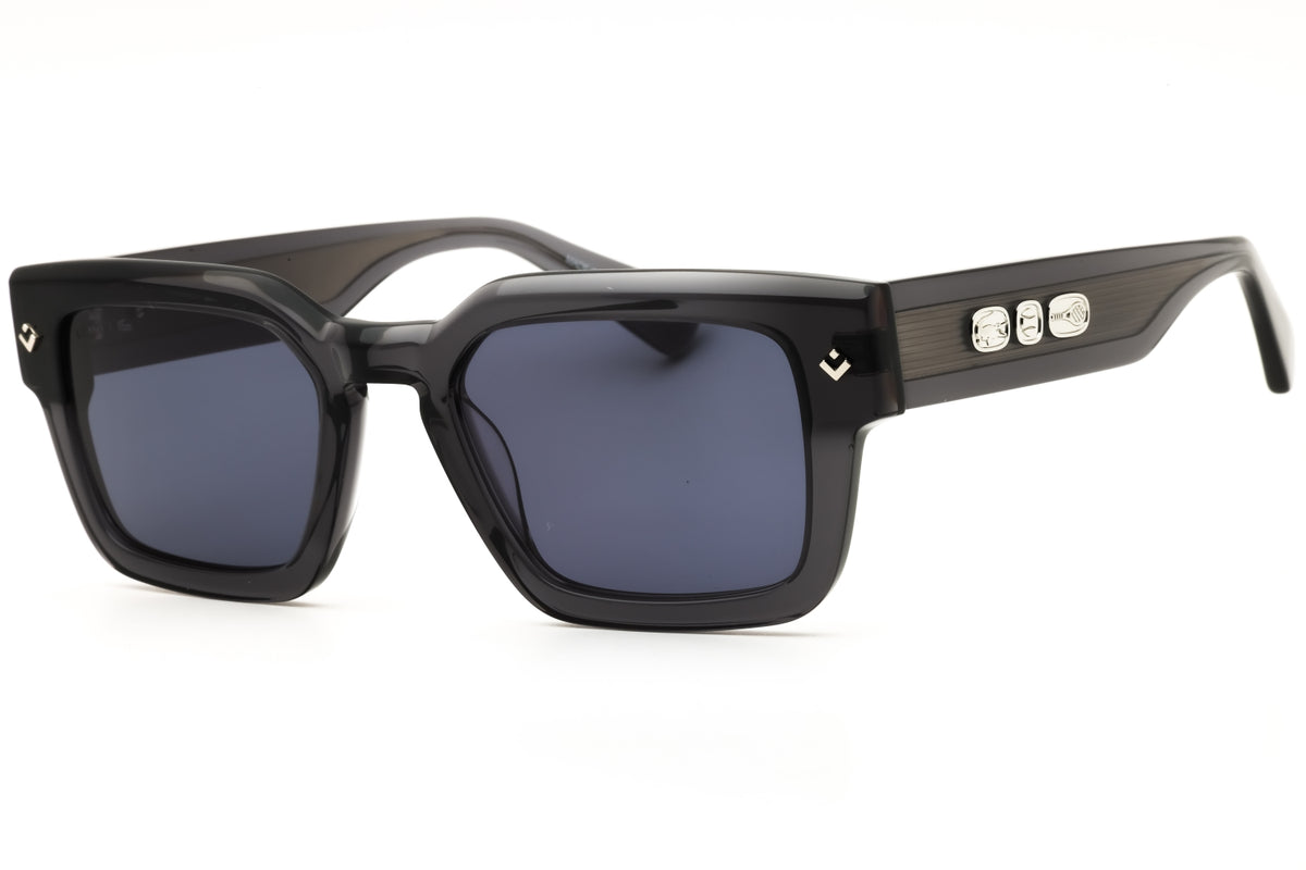 Lacoste L6071S-035 TRANSPARENT GREY Rectangular Sunglasses 52mm Sunglasses