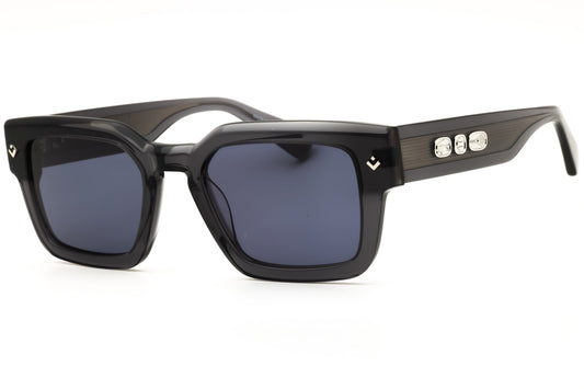 Lacoste L6071S-035 TRANSPARENT GREY Rectangular Sunglasses 52mm Sunglasses
