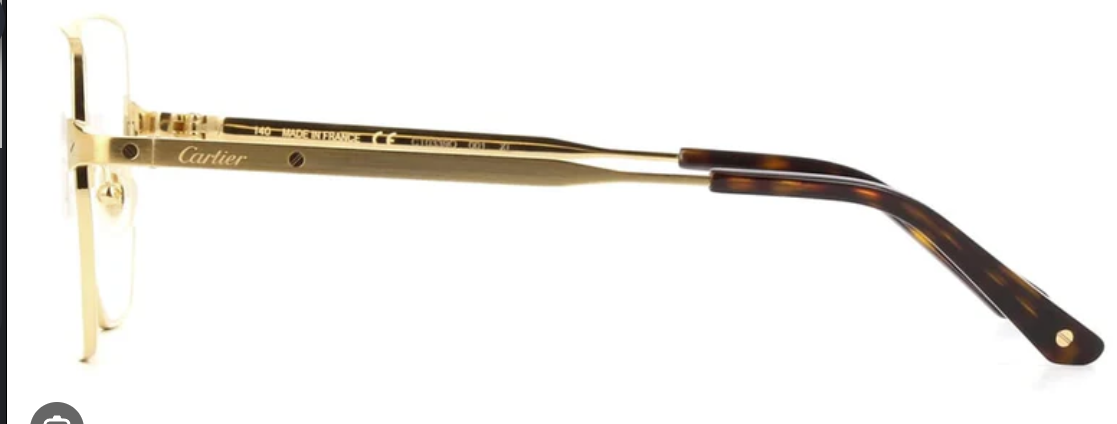 Cartier CT0339o-001 55mm New Eyeglasses