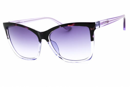 Guess GU7779-83Z sunglasses in violet frame with gradient or mirror violet lenses