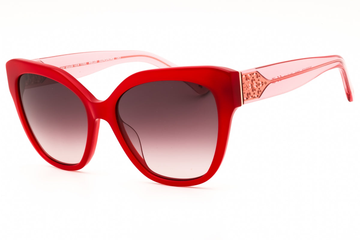 Kate Spade SAVANNA/G/S-0C9A HA RED Cat eye Sunglasses 57mm Sunglasses