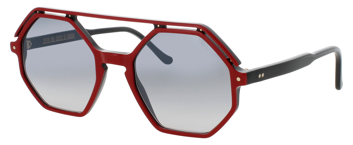 Cutler And Gross CGSN-1371-53-03 RED  Women's Sunglasses 53mm Sunglasses