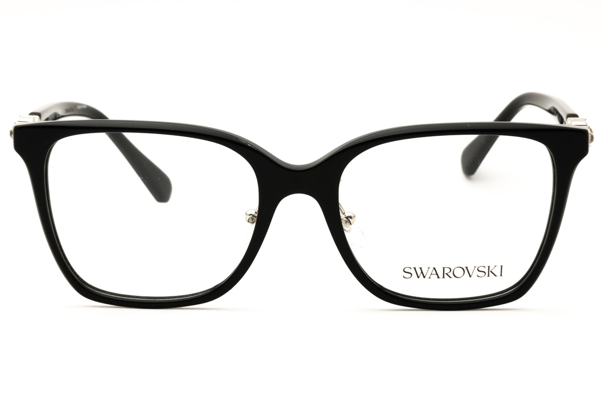 Swarovski 0SK2026D-1001 shiny black Rectangular Eyeglasses 54mm Eyeglasses
