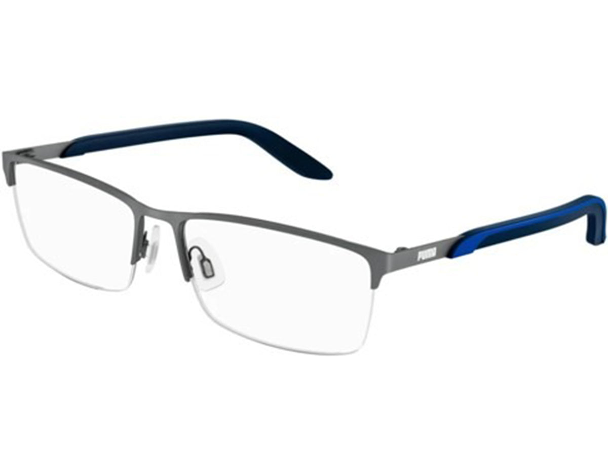 Puma PE0152OL 002 na Rectangle Eyeglasses 57mm Eyeglasses