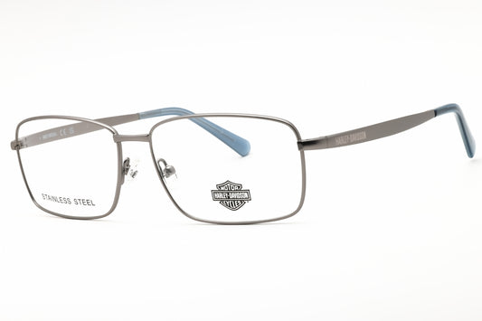 Harley Davidson HD50100-011 matte light nickeltin Rectangular Eyeglasses 59mm
