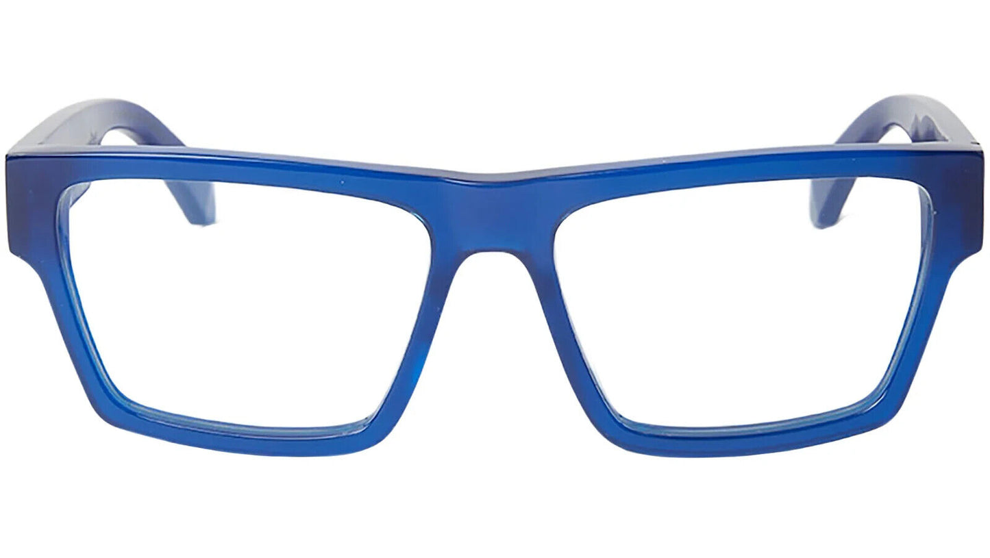 Off-White Style 46 Blue Blue Block Light 56mm New Eyeglasses