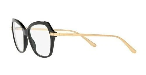 Dolce Gabbana 0DG3311-501-53 Black Geometric EYEGLASSES 53mm Eyeglasses