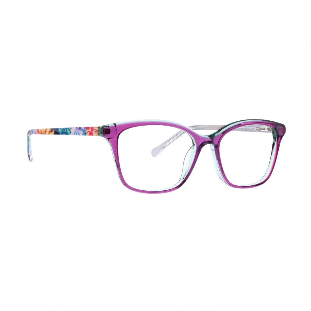 Vera Bradley Sage Happy Blooms 5116 51mm New Eyeglasses