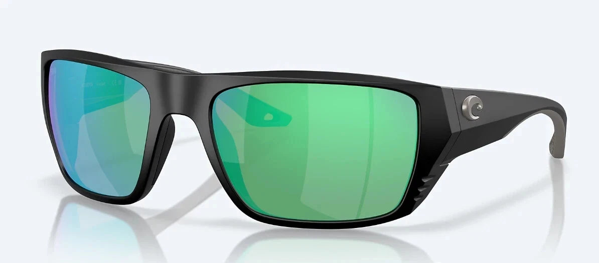 Costa del Mar 06S9118 911802 59 Black Rectangle Sunglasses 0mm Sunglasses