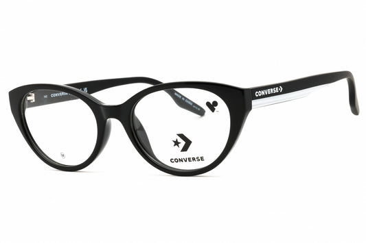 Converse CV5112-001 eyeglasses in black frame with clear lenses