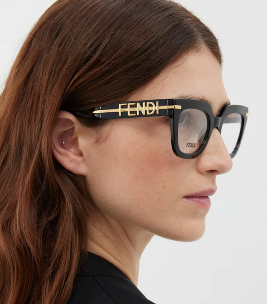 Fendi FE50065I-50001 50mm New Eyeglasses