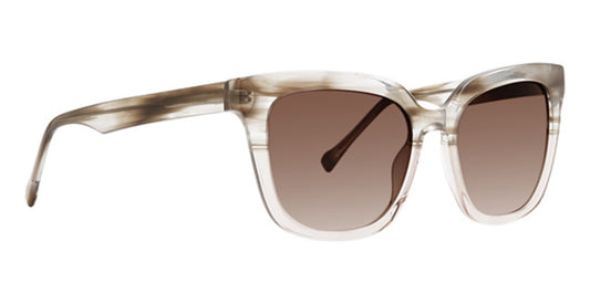 Vera Bradley Freya Terra Cotta Hearts 5418 54mm New Sunglasses