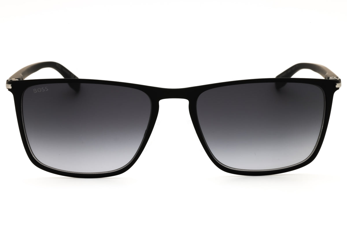 Hugo Boss BOSS 1004/S/IT-0003 9O BLACK Rectangular Sunglasses 56mm