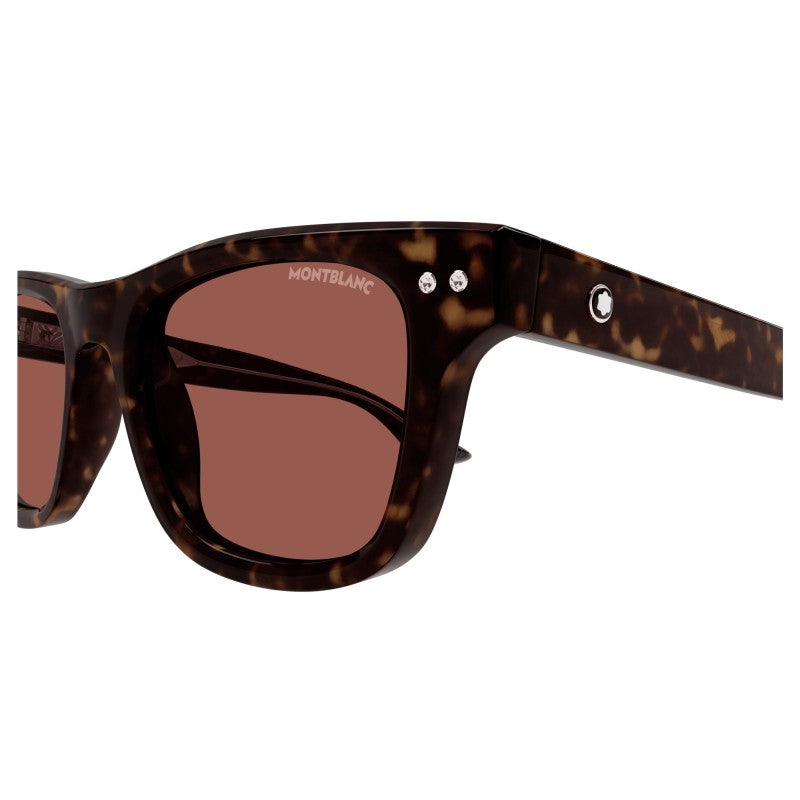 Mont Blanc MB0254S-007 53mm New Sunglasses