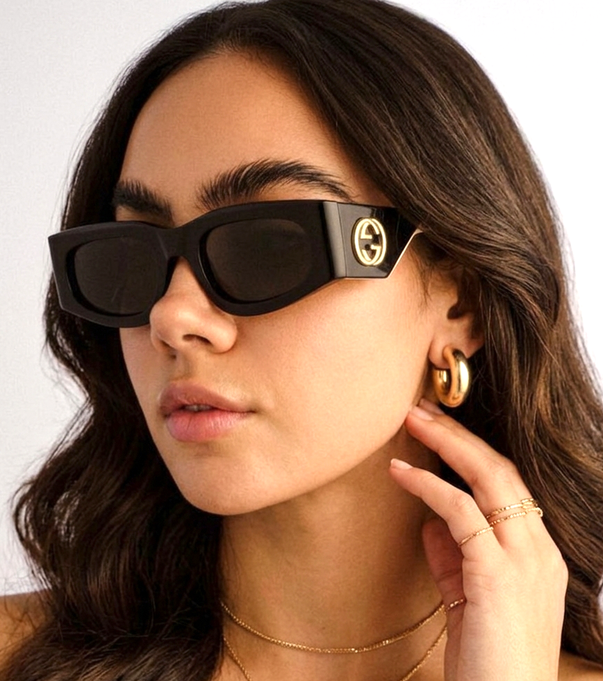 Gucci GG1664S-001-51 51 New Sunglasses
