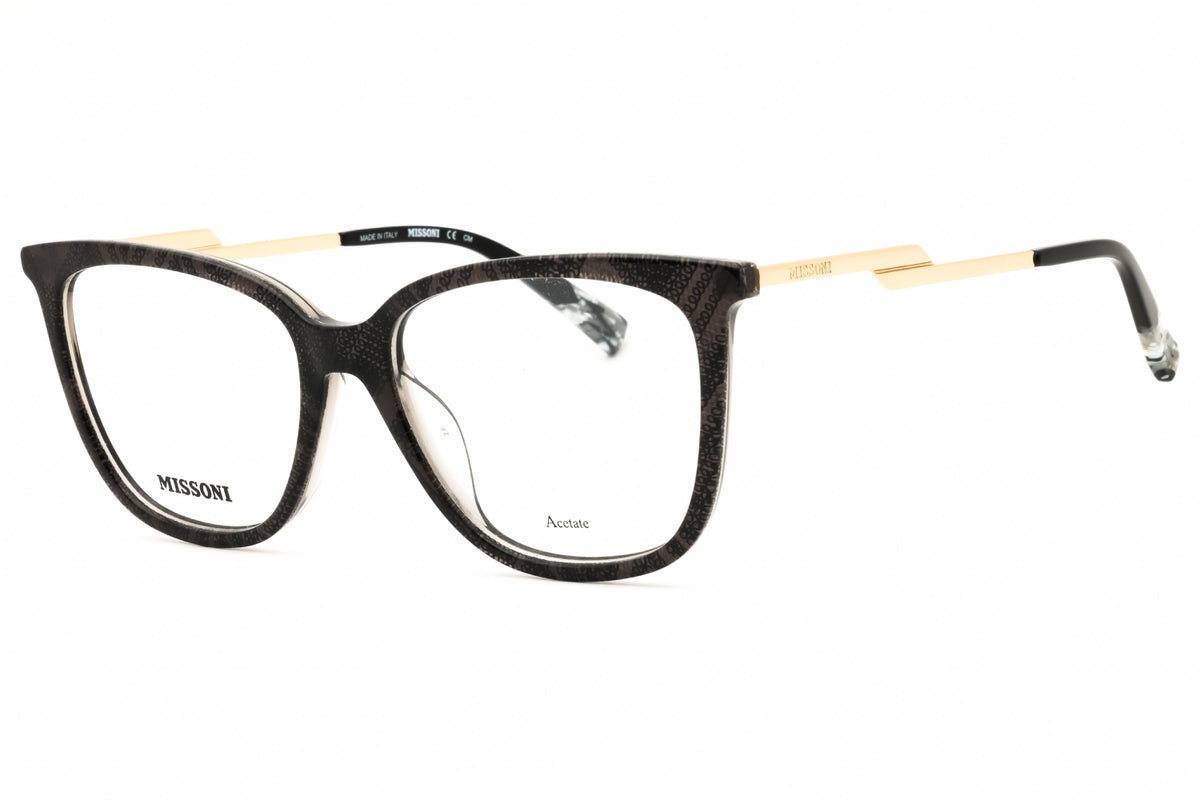 Missoni MIS 0125/G-0S37 00 WHTBKPTTR Rectangular Eyeglasses 53mm Eyeglasses