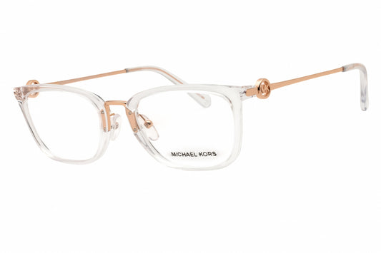 Michael Kors MK4054-3105 eyeglasses in clear frame with clear lenses