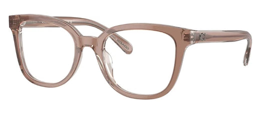 Coach 0HC6226-5779-54 CLEAR BROWN Square EYEGLASSES 54mm Eyeglasses