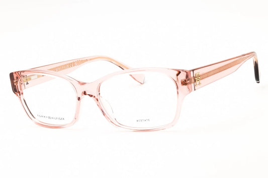 Tommy Hilfiger TH-2055 35J Pink Rectangle Eyeglasses 54mm Eyeglasses
