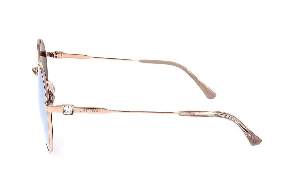Jimmy Choo 0KAT-G-SK-DDB-58 Gold Square SUNGLASSES 0mm Sunglasses