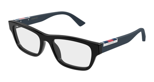 Gucci GG2091o-006 Blue Rectangle Eyeglasses 55mm