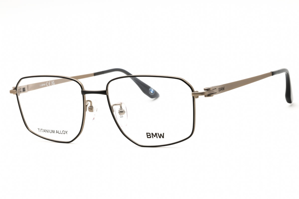 BMW BW5101-H-002 matte black Rectangular Eyeglasses 55mm