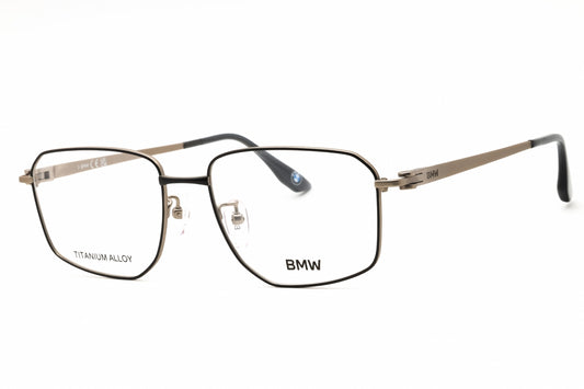 BMW BW5101-H-002 matte black Rectangular Eyeglasses 55mm