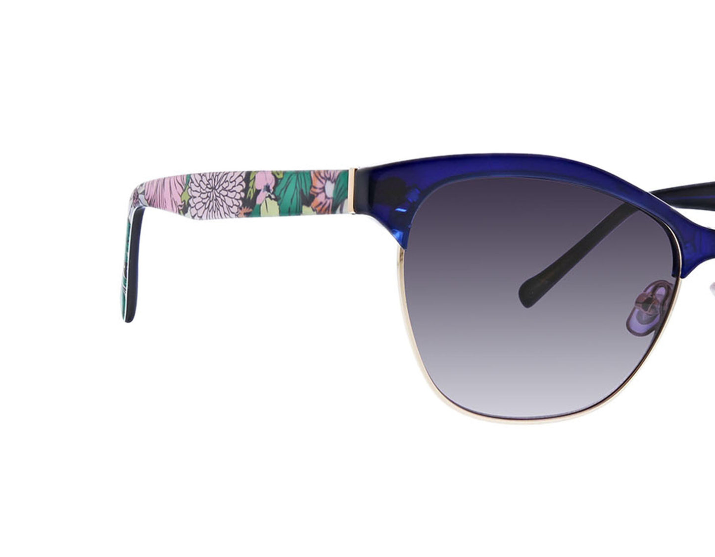 Vera Bradley Edina Citrus Paisley 5617 56mm New Sunglasses