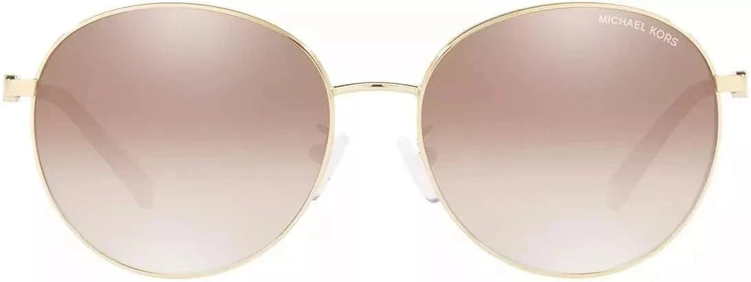 Michael Kors 0MK1119-10146U-57 Gold Rectangular SUNGLASSES 0mm Sunglasses