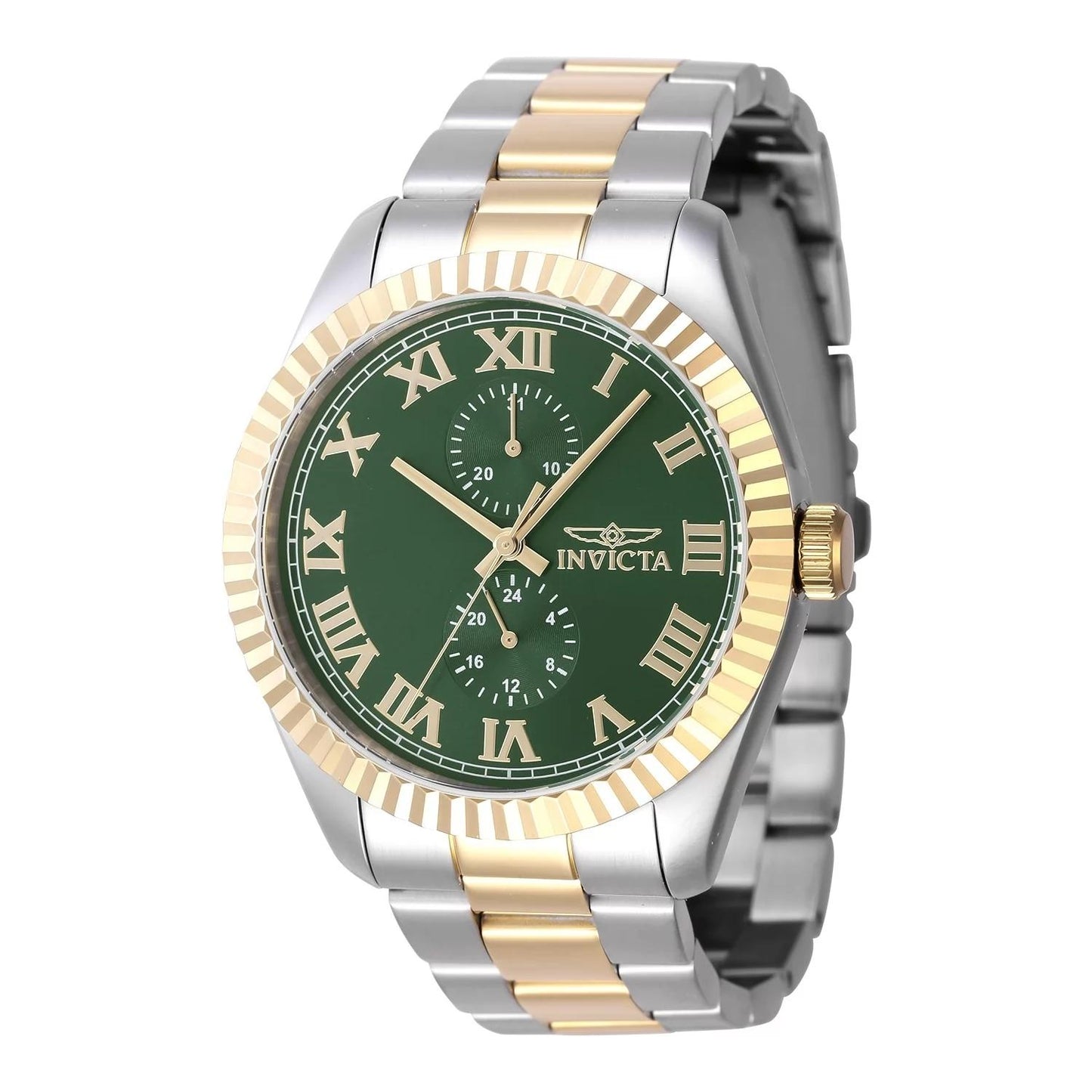 Invicta 47427 47427 Watch - Green Dial Stainless Steel Band