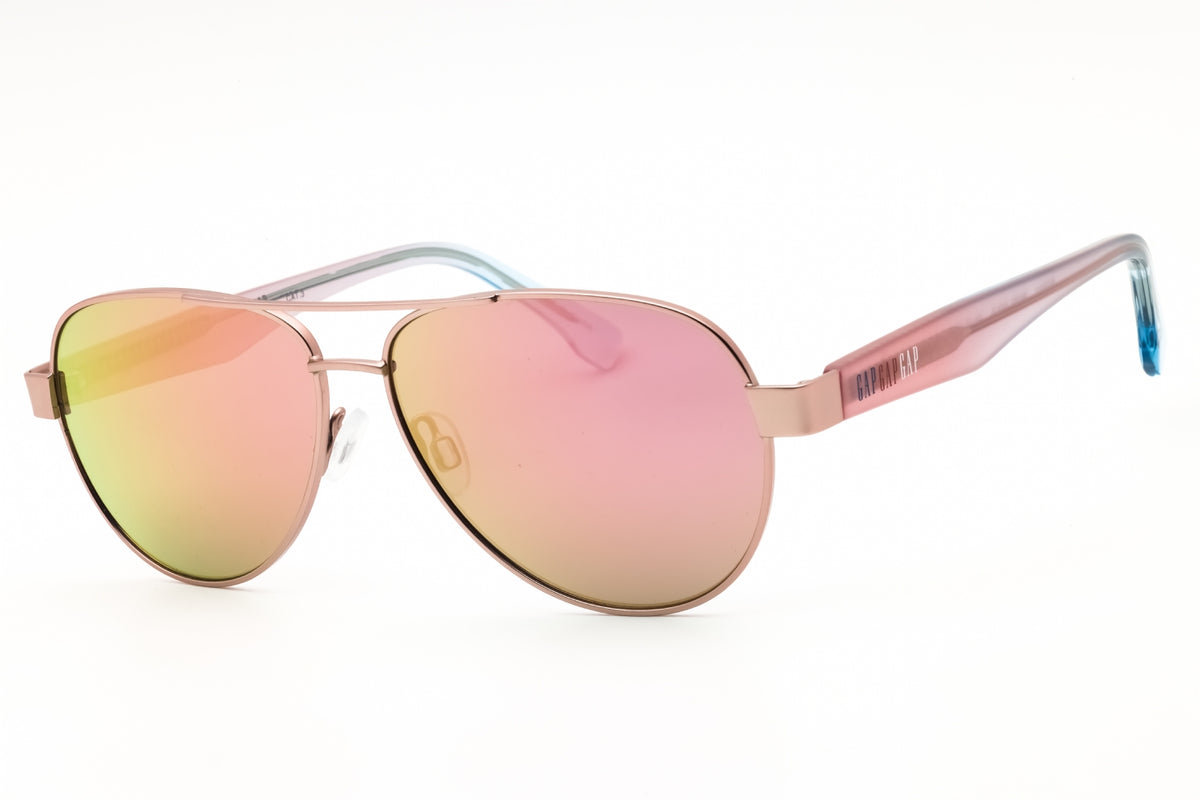 GAP SGP201-0ROG ROSE GOLD Aviator Sunglasses 55mm Sunglasses