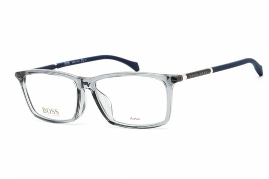 Hugo Boss Boss 1105/F-0PJP 00 Blue Rectangle Eyeglasses 55mm